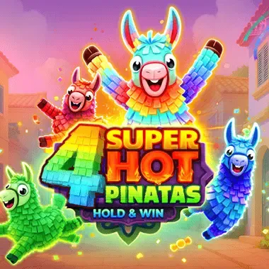 4 Super Hot Piatas in the Harry Casino lobby
